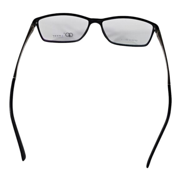 GIANNI PO WOMEN'S EYEGLASSES GP2612 55/15 145 BLACK/ SILVER DEMO - Picture 3 of 15